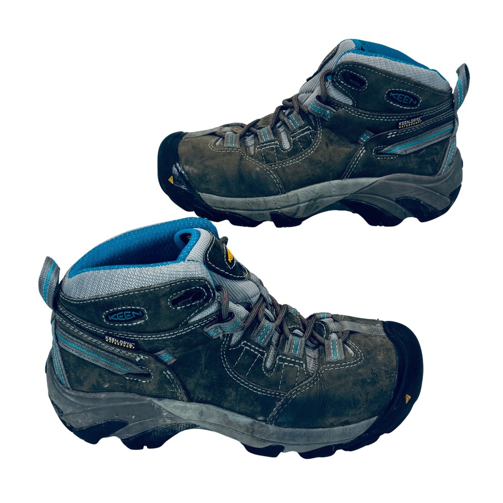 Keen Utility Women's Steel Toe Boots 6.5M Hiking Work Waterproof‎ EH ASTM